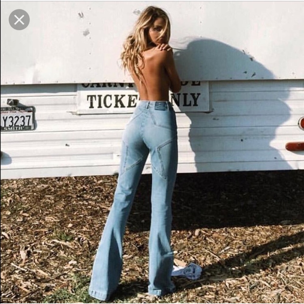 Revice denim flares